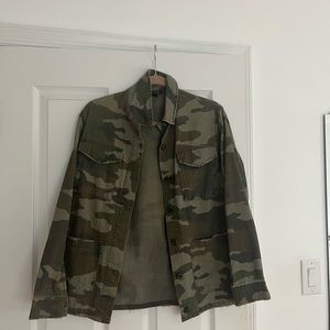 TOPSHOP Camo Jacket